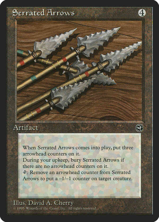 Serrated Arrows [110] [Homelands] [Non-Foil]