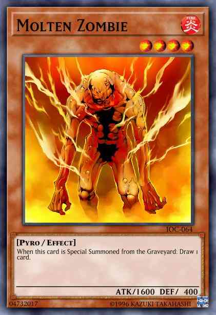 Molten Zombie - SD3-EN007 - Common - 1st Edition