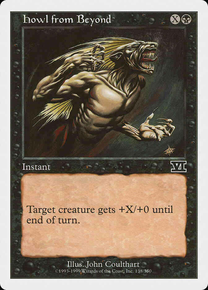 Howl from Beyond [138] [Classic Sixth Edition] [Non-Foil]