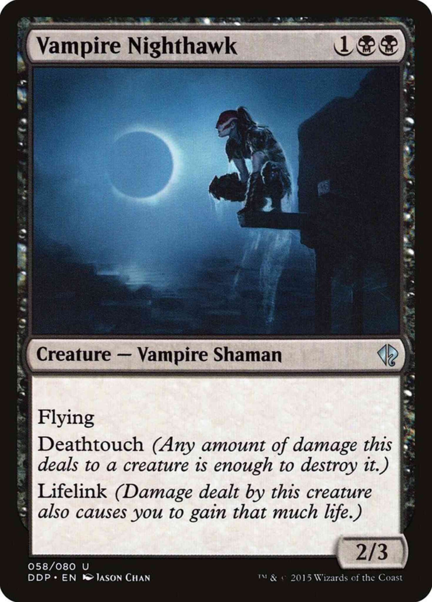 Vampire Nighthawk [58] [Duel Decks Zendikar vs Eldrazi] [Non-Foil]