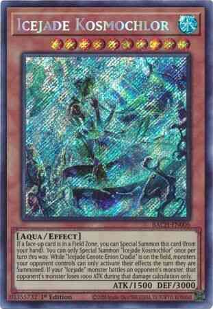 Icejade Kosmochlor - BACH-EN006 - Secret Rare - 1st Edition