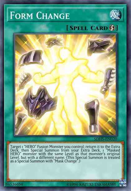 Form Change - SDHS-EN020 - Common - 1st Edition