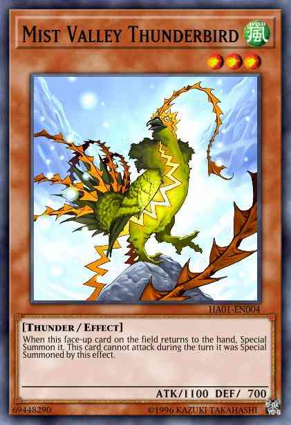 Mist Valley Thunderbird - HA01-EN004 - Secret Rare - Limited
