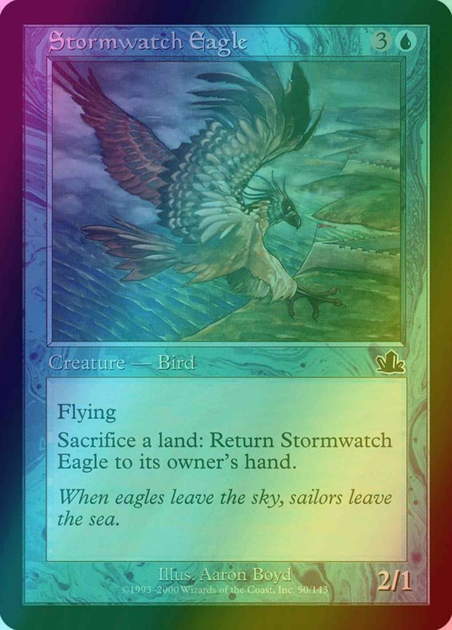Stormwatch Eagle [50] [Prophecy] [Foil]