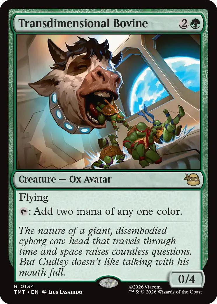 Transdimensional Bovine [134] [Teenage Mutant Ninja Turtles] [Non-Foil]