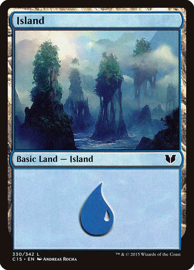 Island [330] [Commander 2015] [Non-Foil]
