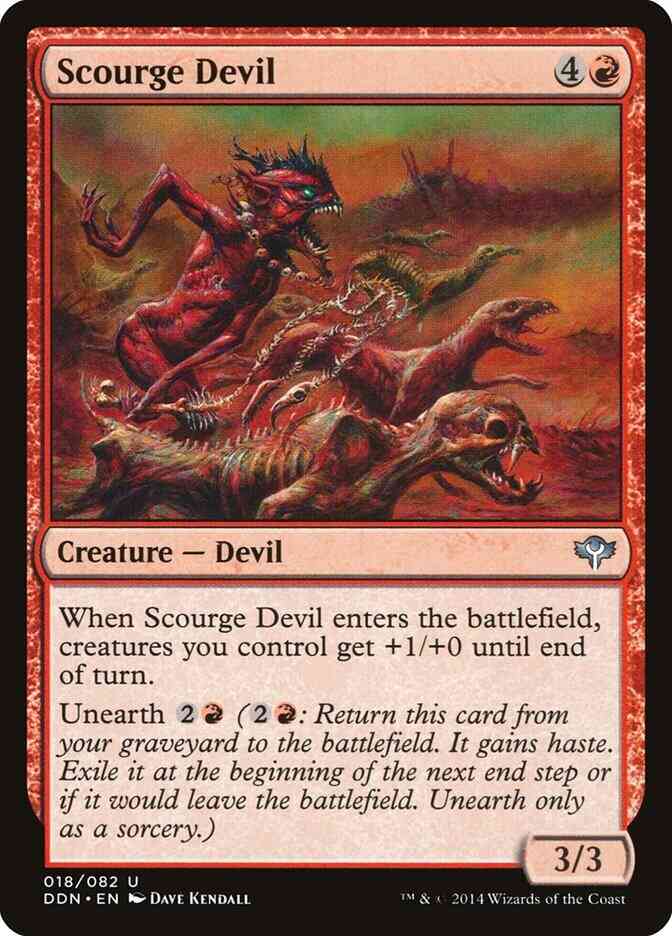 Scourge Devil [18] [Duel Decks Speed vs Cunning] [Non-Foil]