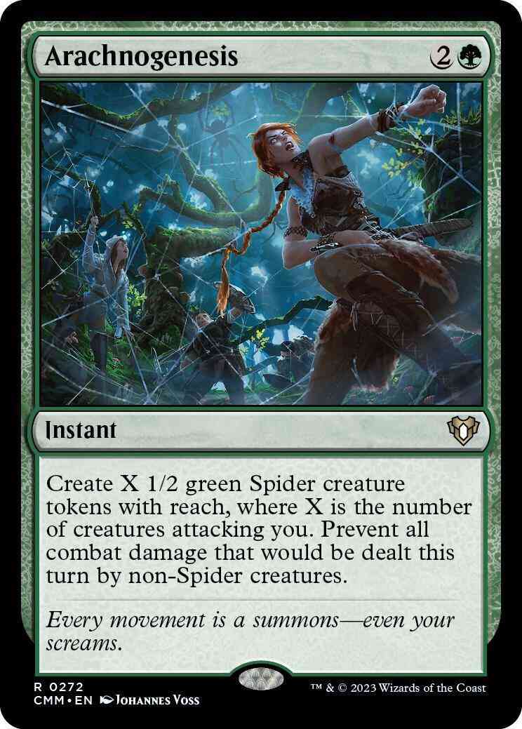Arachnogenesis [272] [Commander Masters] [Non-Foil]