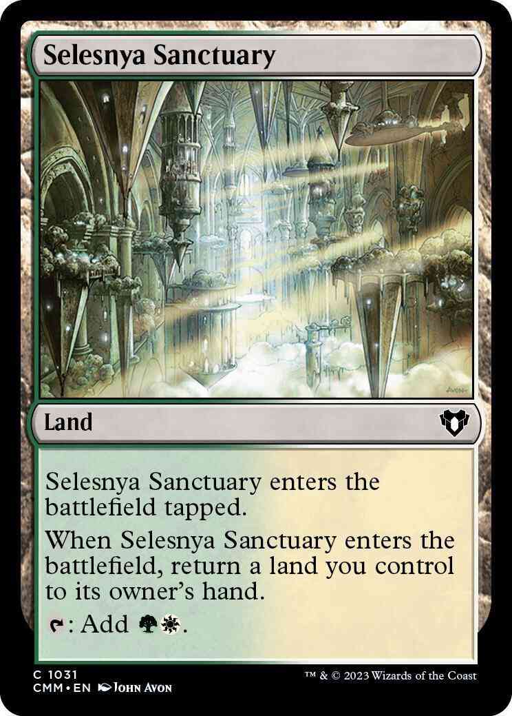 Selesnya Sanctuary [1031] [Commander Masters] [Non-Foil]