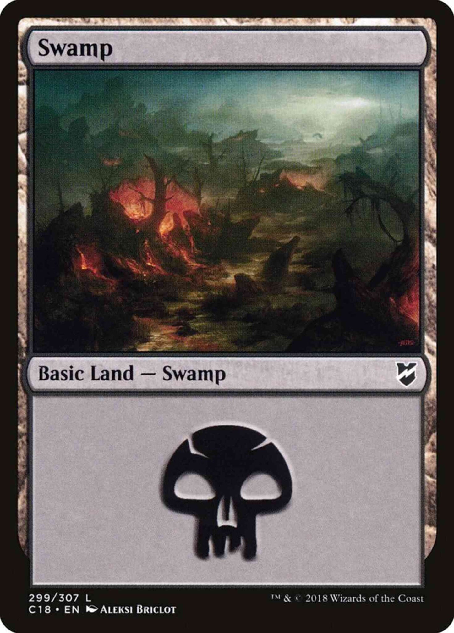 Swamp [299] [Commander 2018] [Non-Foil]