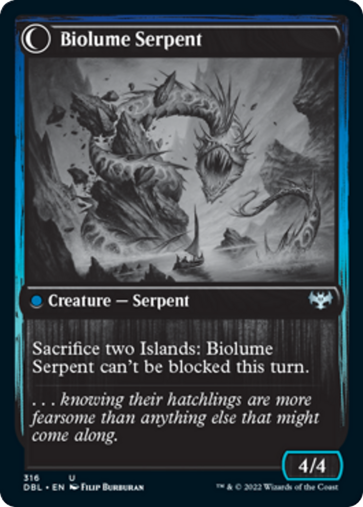 Biolume Egg // Biolume Serpent [316] [Innistrad: Double Feature] [Non-Foil]