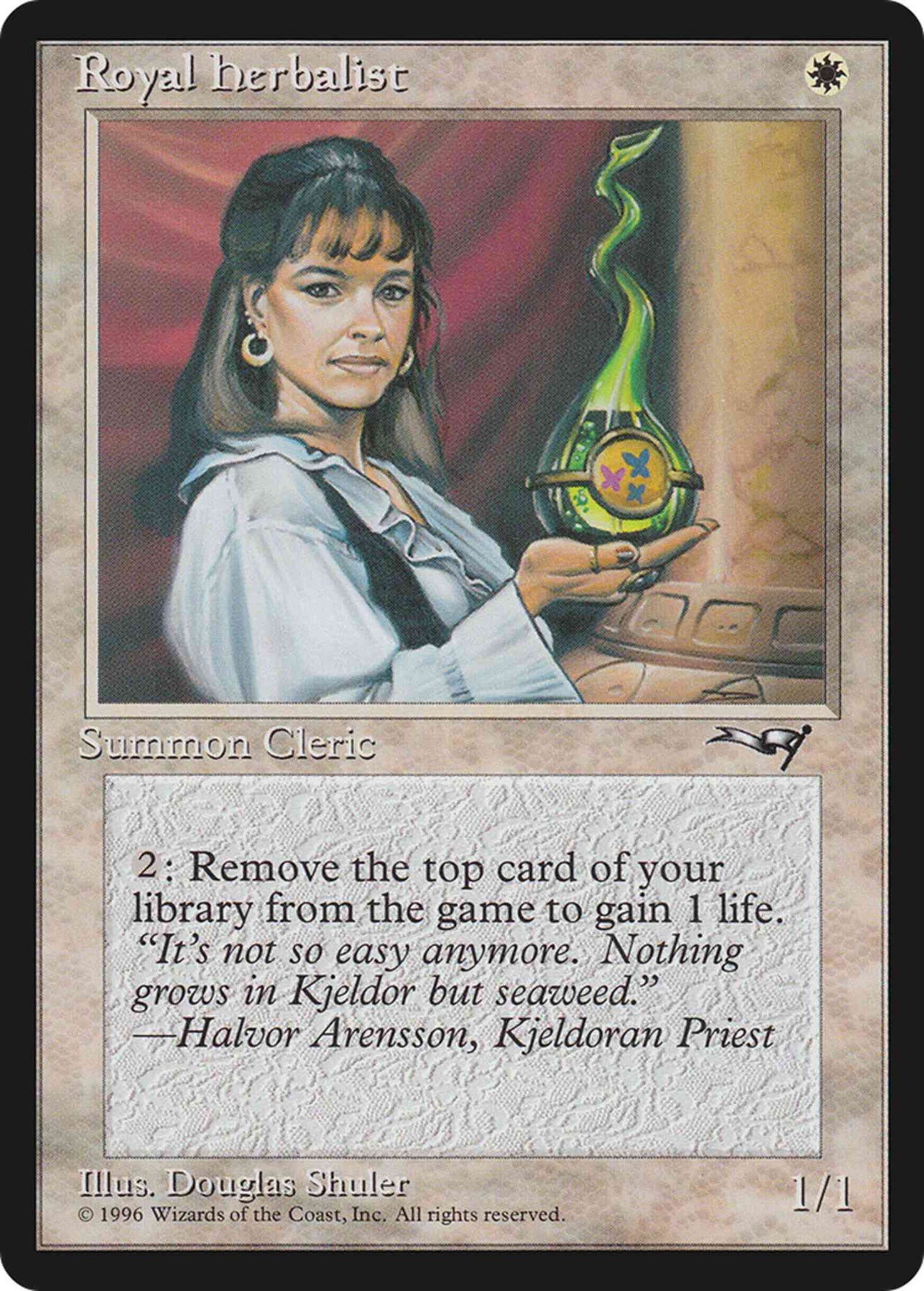 Royal Herbalist [Female] [15b] [Alliances] [Non-Foil]