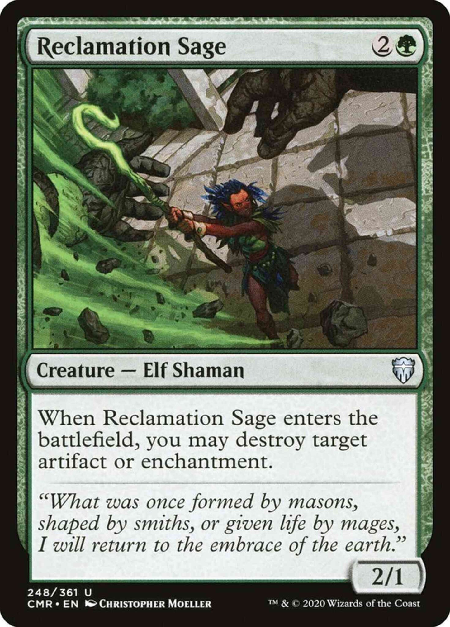 Reclamation Sage [248] [Commander Legends] [Non-Foil]