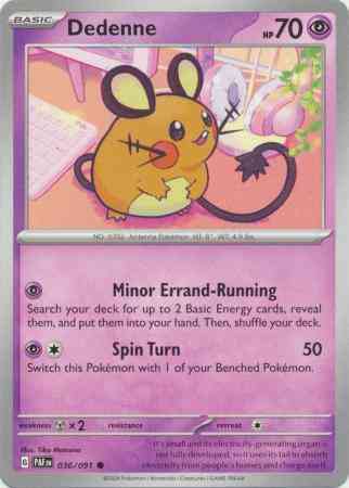Dedenne - 036/091 - Common [sv045-036] [Non-Holo]