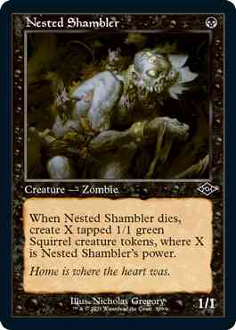 Nested Shambler [399] [Retro Frame] [Modern Horizons 2] [Non-Foil]
