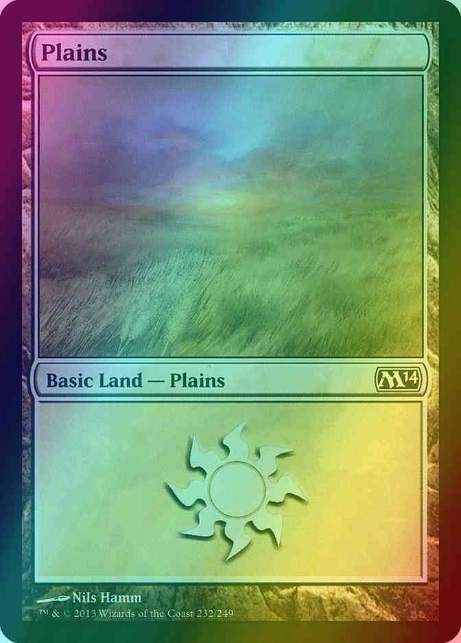 Plains [232] [Magic 2014] [Foil]