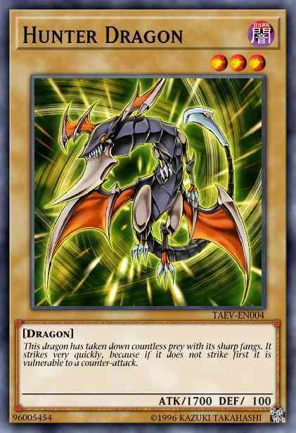 Hunter Dragon - YS14-EN003 - Common - 1st Edition