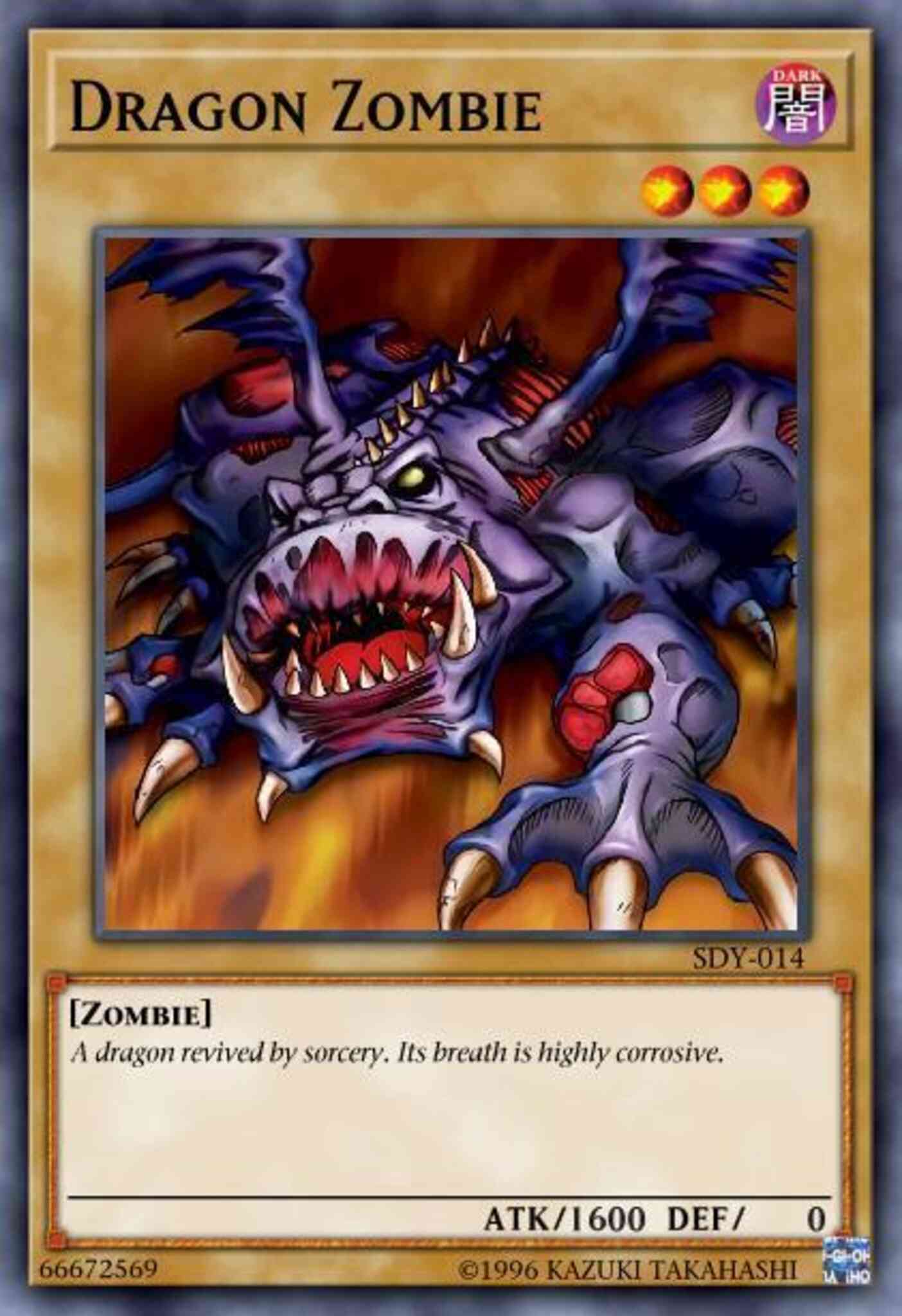 Dragon Zombie - SBLS-EN028 - Common - 1st Edition