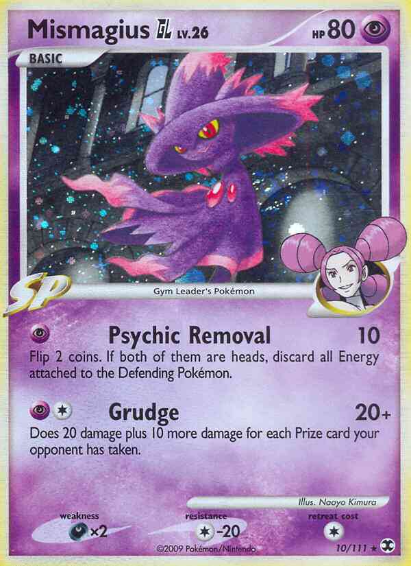 Mismagius GL - 10/111 - Rare Holo [pl2-10] [Holo]