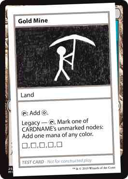 Gold Mine - No Symbol [116] [Mystery Booster Playtest Cards 2021] [Non-Foil]