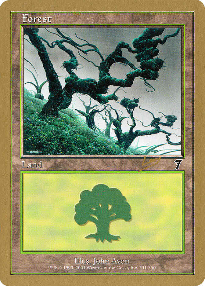 Forest [rl331] [Raphael Levy] [331] [World Championship Decks 2002] [Non-Foil]