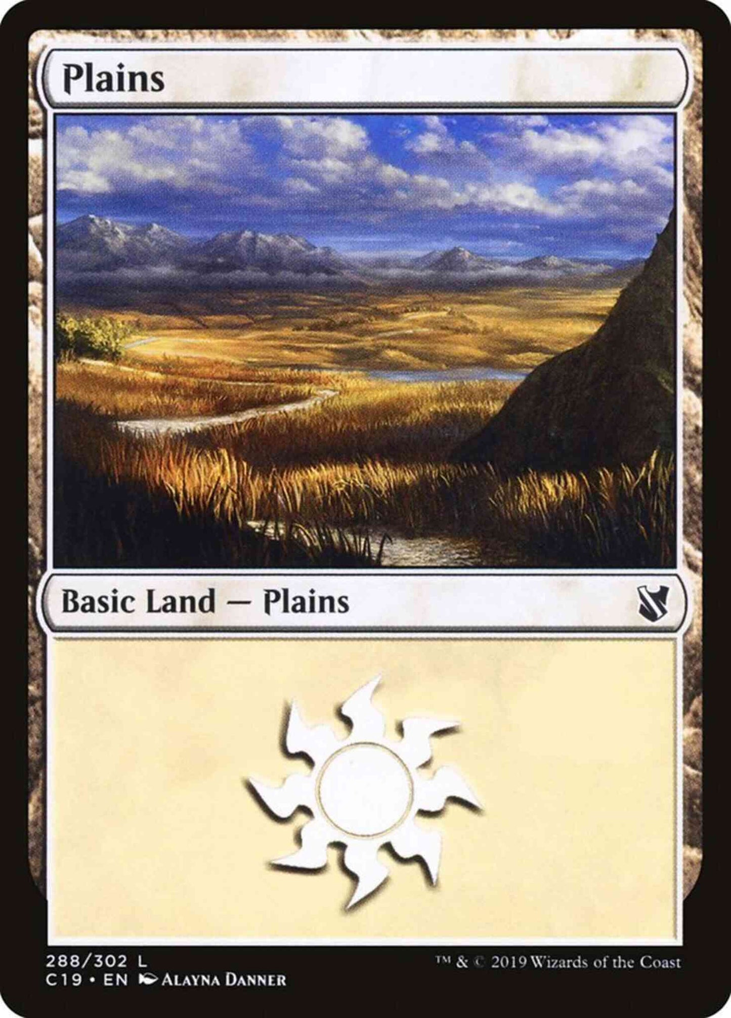 Plains [288] [Commander 2019] [Non-Foil]