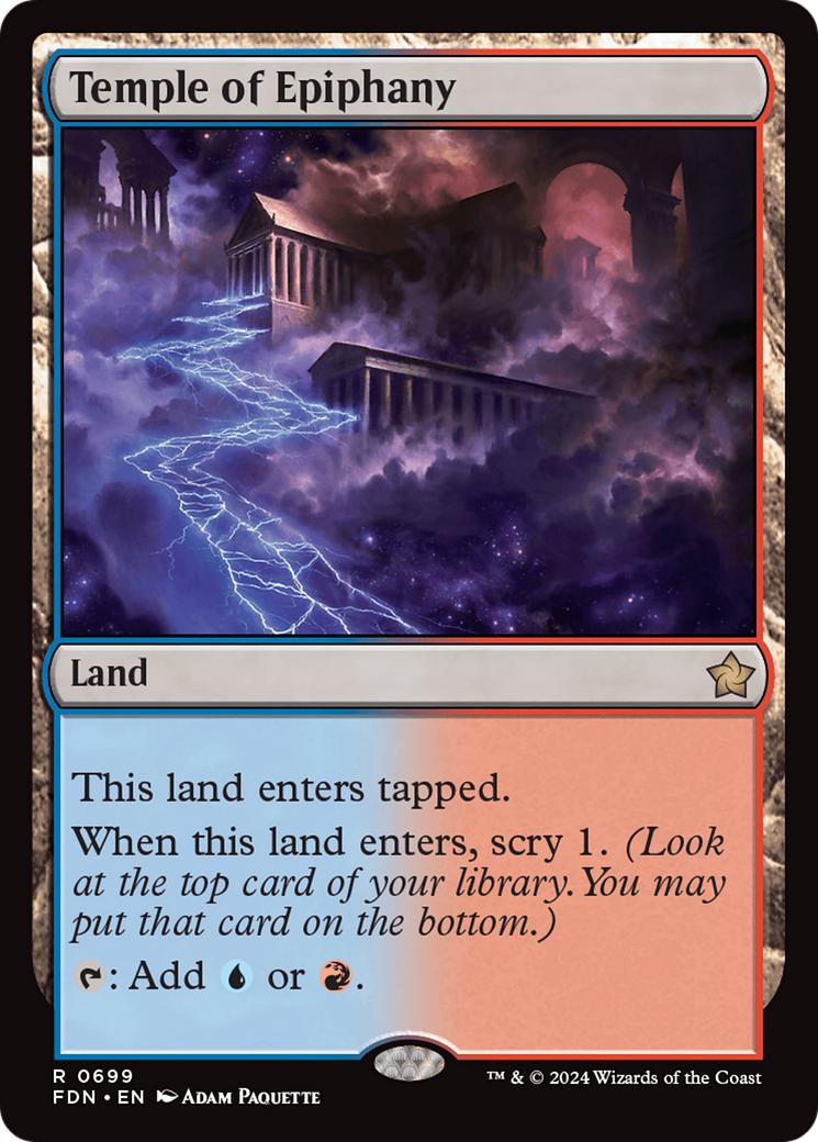 Temple of Epiphany [699] [Foundations] [Non-Foil]