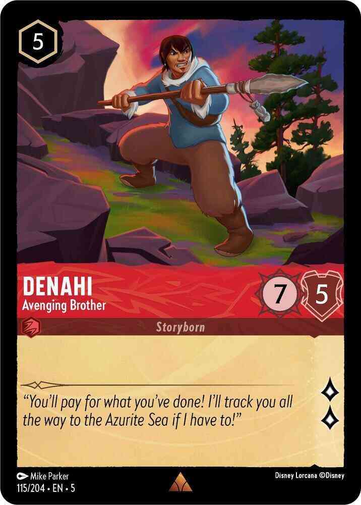 Denahi - Avenging Brother - 115/204 [Shimmering Skies] [Non-Foil]