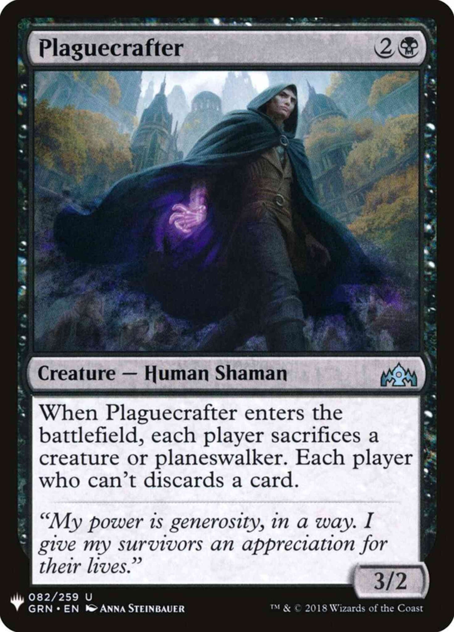 Plaguecrafter [GRN-82] [The List] [Non-Foil]