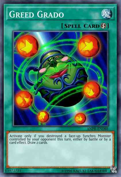 Greed Grado - ANPR-EN088 - Secret Rare - Unlimited