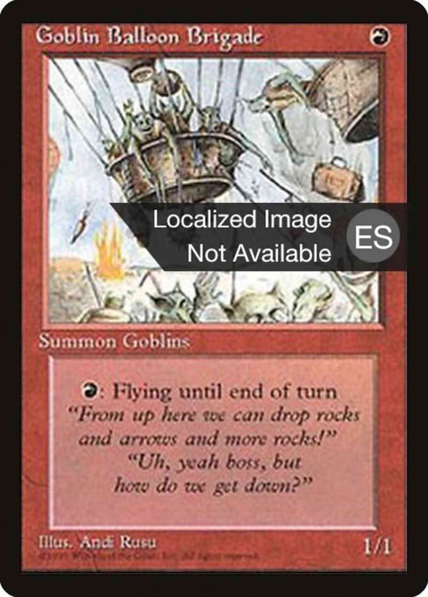 Goblin Balloon Brigade - Japanese [197] [Fourth Edition Black Border: Japanese] [Non-Foil]
