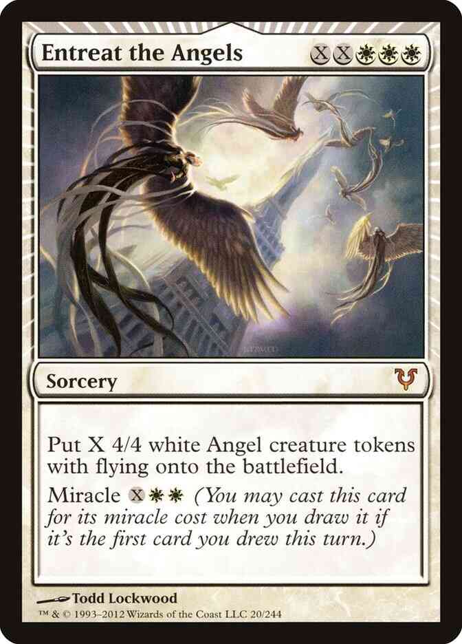 Entreat the Angels [20] [Avacyn Restored] [Non-Foil]
