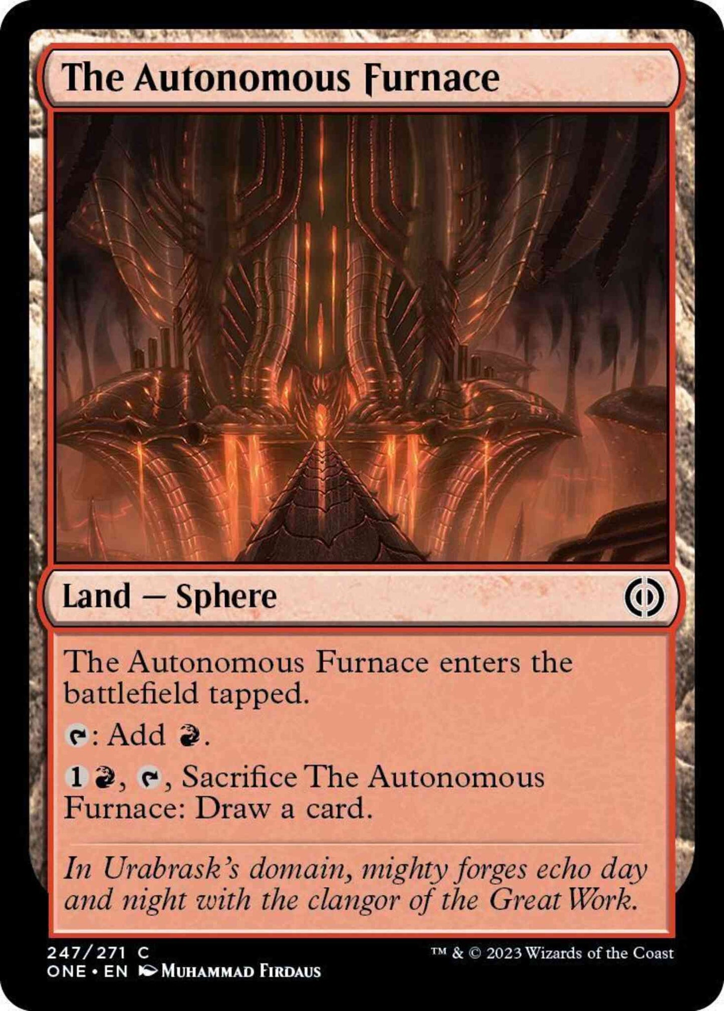 The Autonomous Furnace [247] [Phyrexia: All Will Be One] [Non-Foil]
