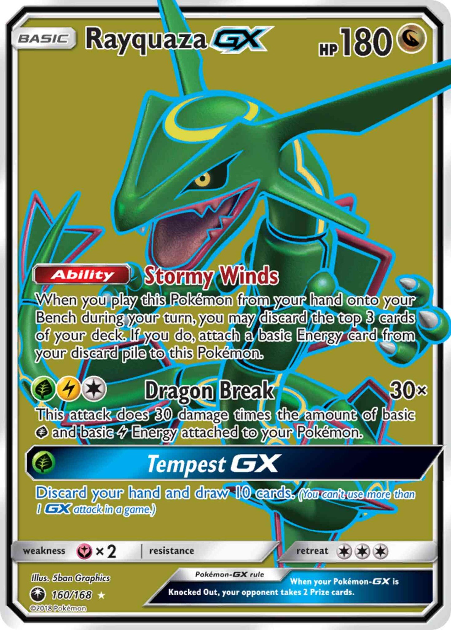 Rayquaza-GX - 160/168 - Rare Ultra [sm7-160] [Ultra]
