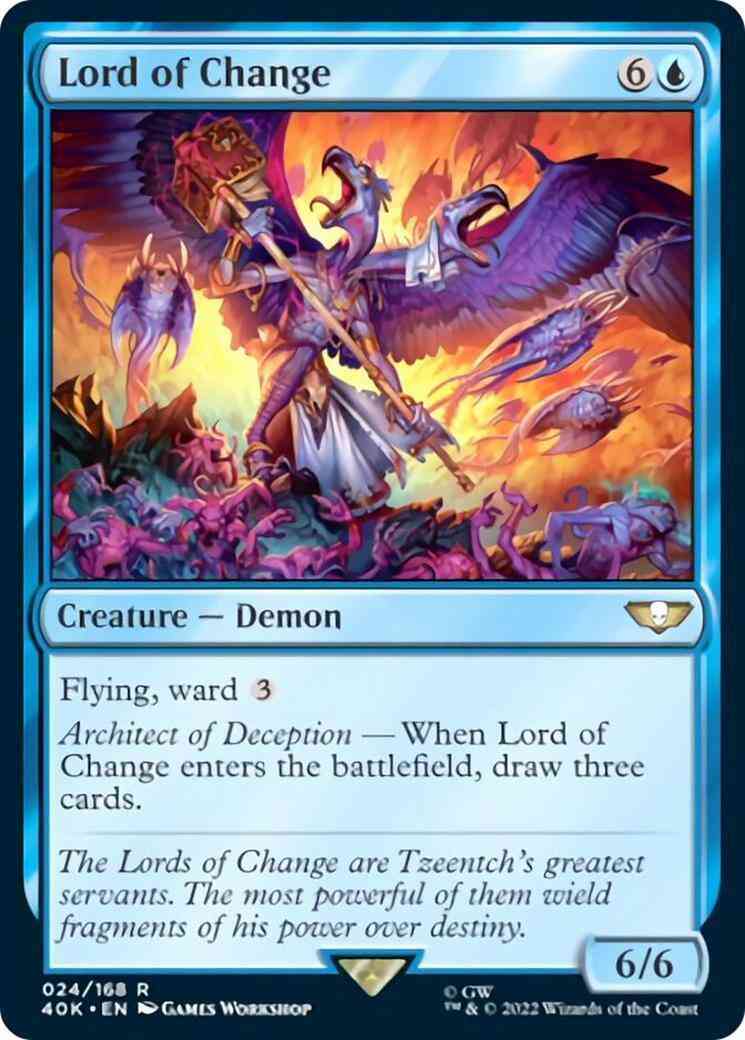 Lord of Change [24] [Universes Beyond: Warhammer 40,000] [Non-Foil]