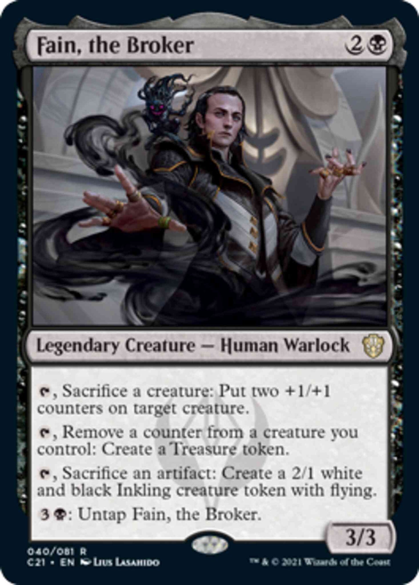Fain, the Broker [40] [Commander 2021] [Non-Foil]