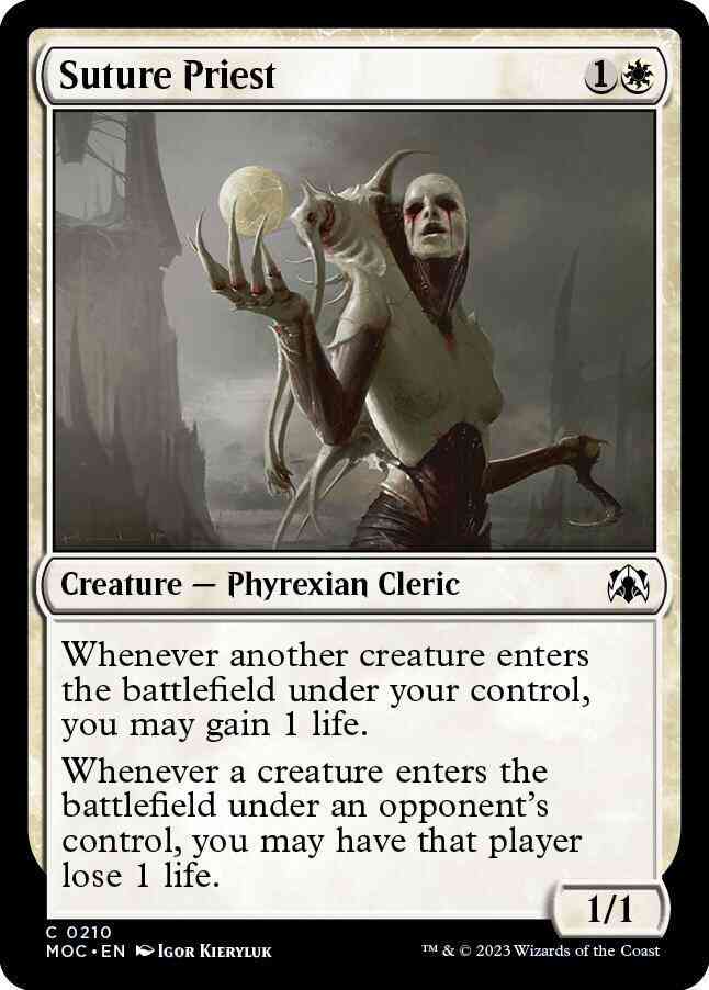 Suture Priest [210] [March of the Machine: Commander] [Non-Foil]