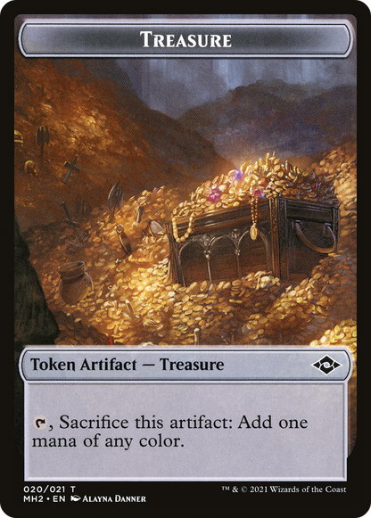 Insect Token (18) // Treasure Token (20) [C20/MH2 Set Symbol] [Heads I win, Tails You Lose] [Secret Lair Drop] [Non-Foil]