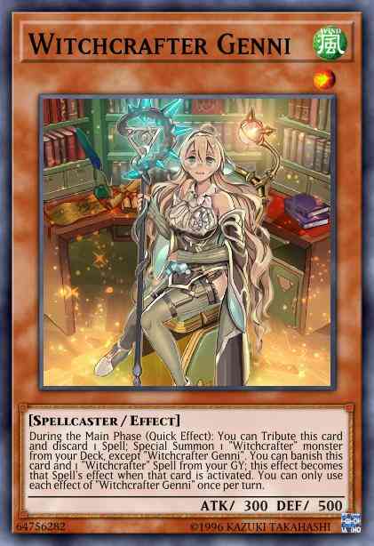 Witchcrafter Genni - IGAS-EN021 - Super Rare - Unlimited