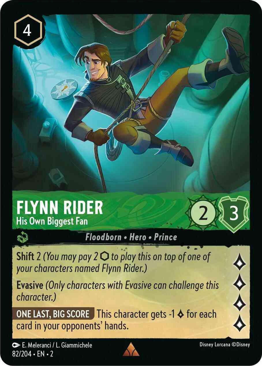 Flynn Rider - His Own Biggest Fan - 82/204 [Rise Of The Floodborn] [Non-Foil]