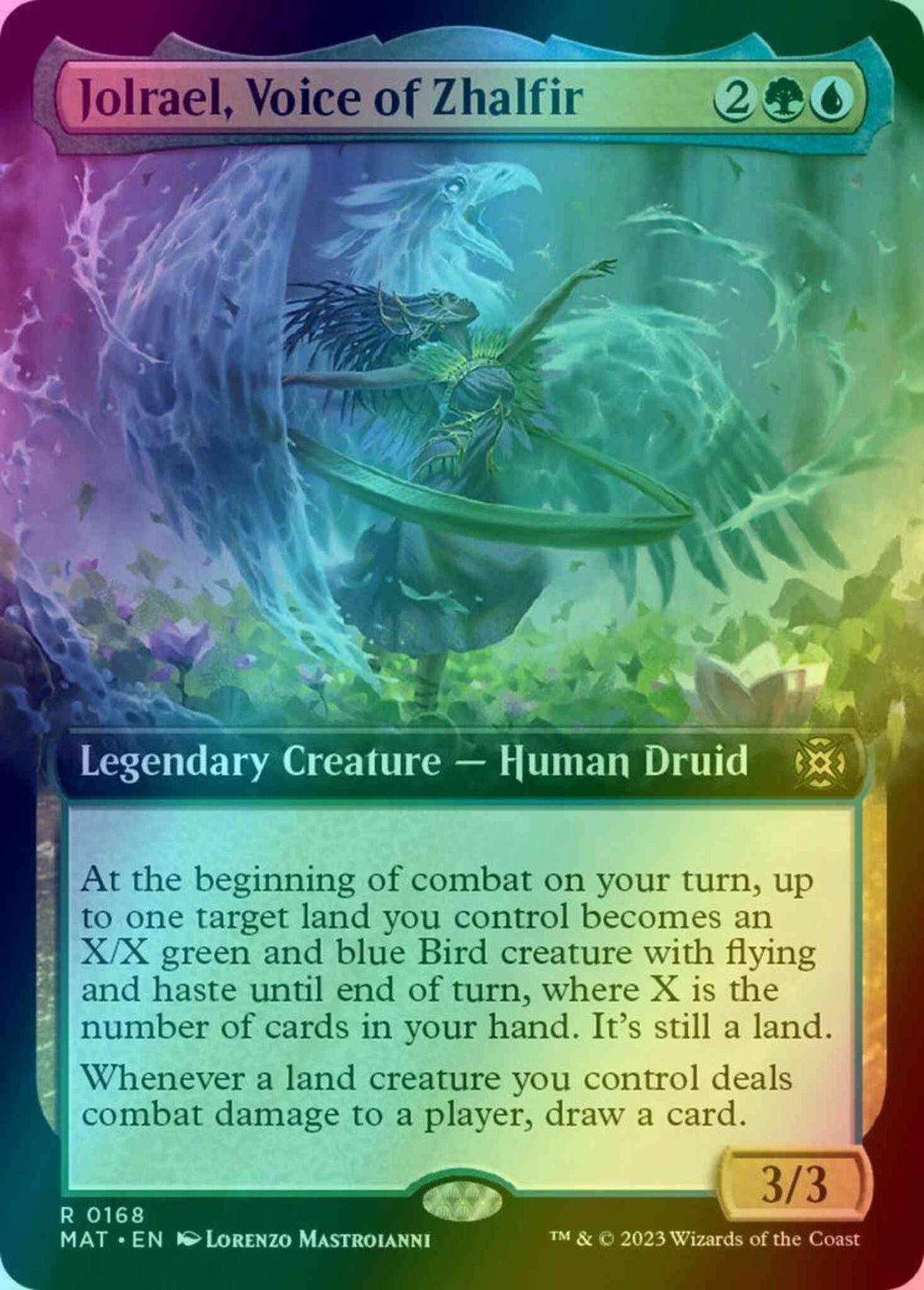 Jolrael, Voice of Zhalfir [168] [Extended Art] [March of the Machine: The Aftermath] [Foil]