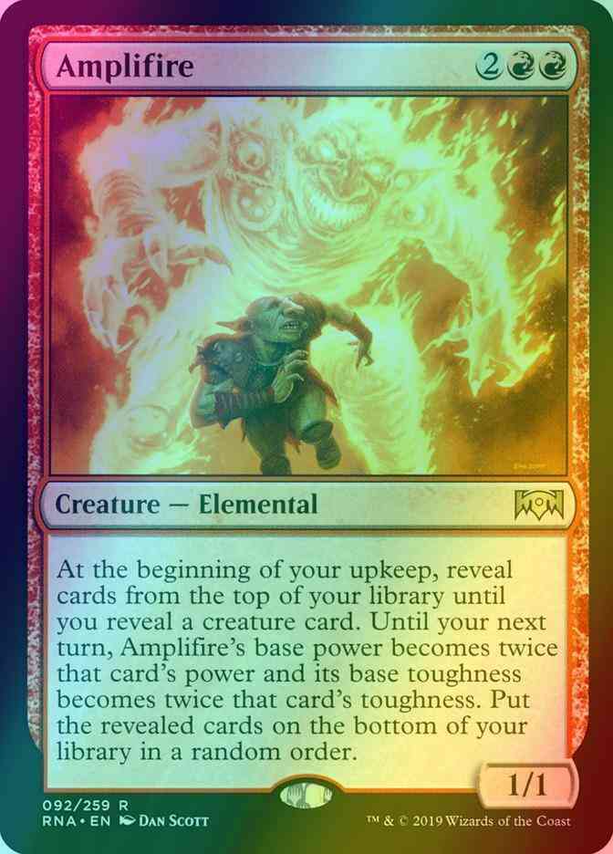 Amplifire [92] [Ravnica Allegiance] [Foil]