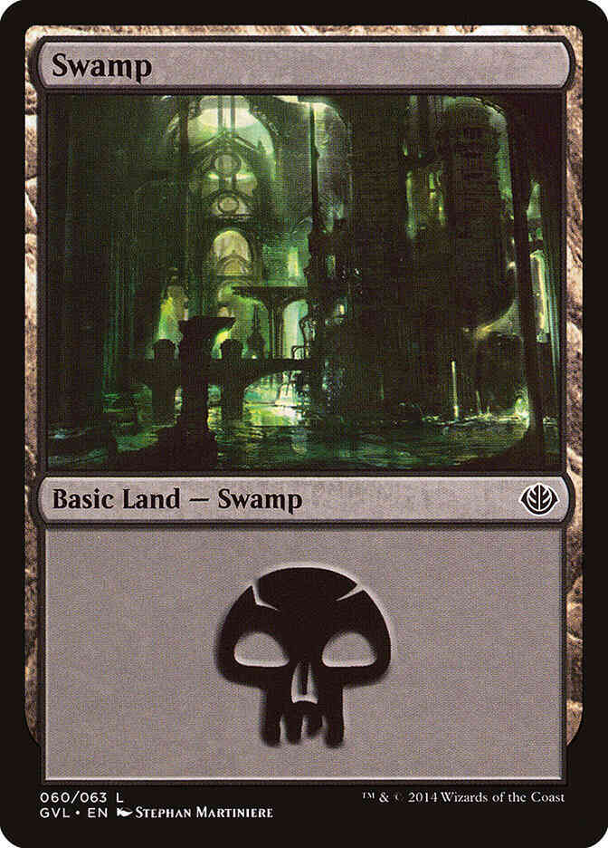 Swamp [60] [Duel Decks Anthology: Garruk vs. Liliana] [Non-Foil]