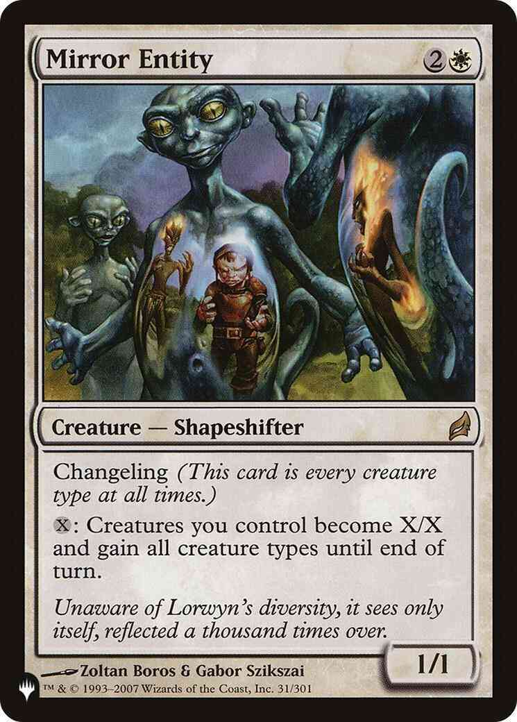 Mirror Entity [LRW-31] [The List] [Non-Foil]