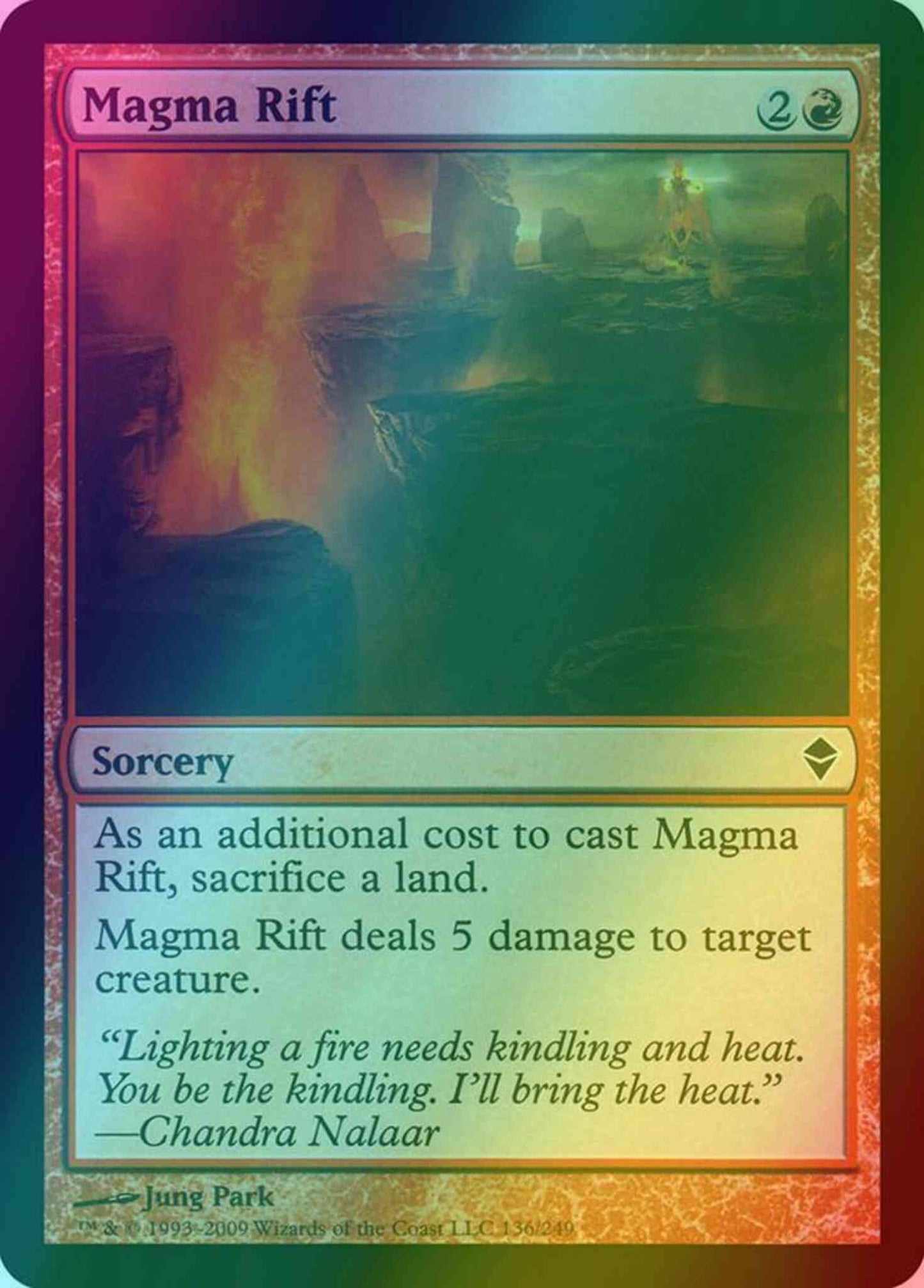 Magma Rift [136] [Zendikar] [Foil]