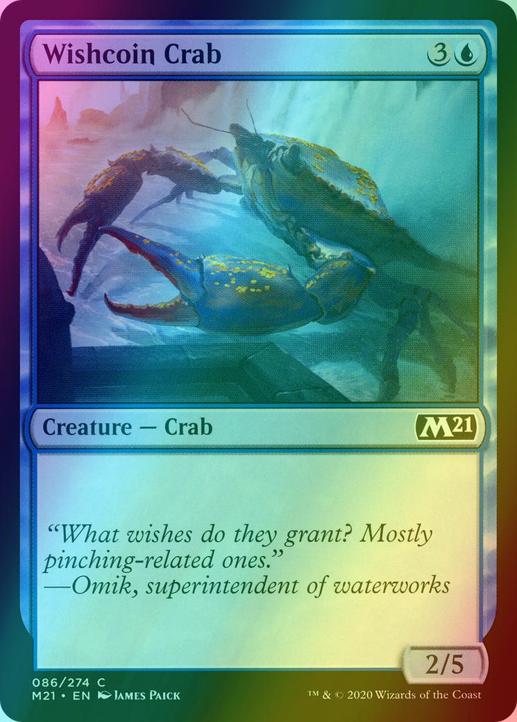 Wishcoin Crab [86] [Core Set 2021] [Foil]
