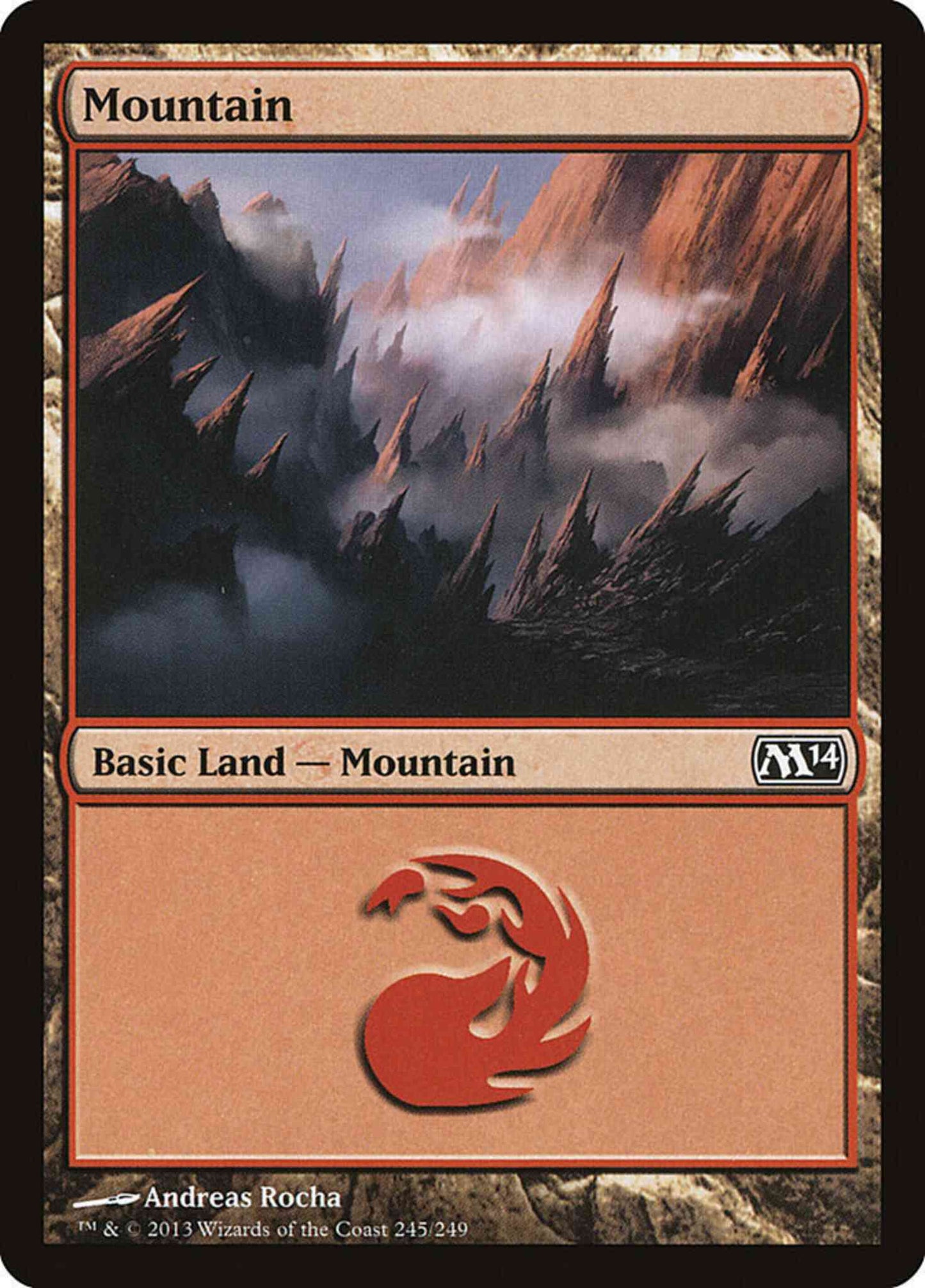 Mountain [245] [Magic 2014] [Non-Foil]