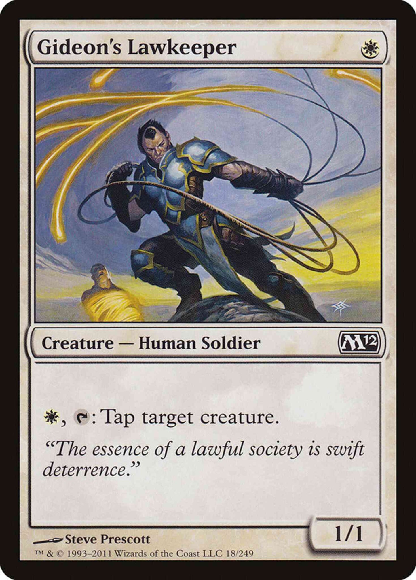 Gideon's Lawkeeper [18] [Magic 2012] [Non-Foil]