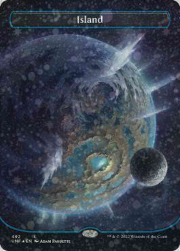 Island [492] [Borderless] [Orbital] [Unfinity] [Galaxy Foil]