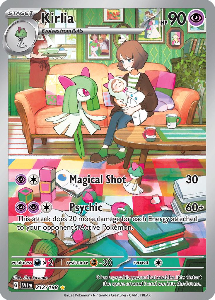 Kirlia - 212/198 - Illustration Rare [sv01-212] [Ultra]